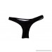 DODOING Women's Brazilian Bikini Thongs Ruched Ruffle Cheeky Bottom Swimwear Underwear Black B01HCT1RQ2